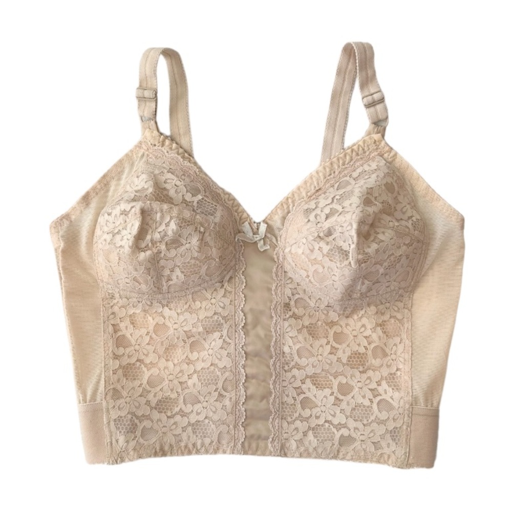 Vintage Longline Bustier Bra